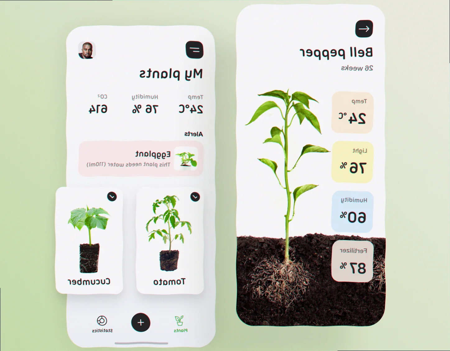 app to track plant growth