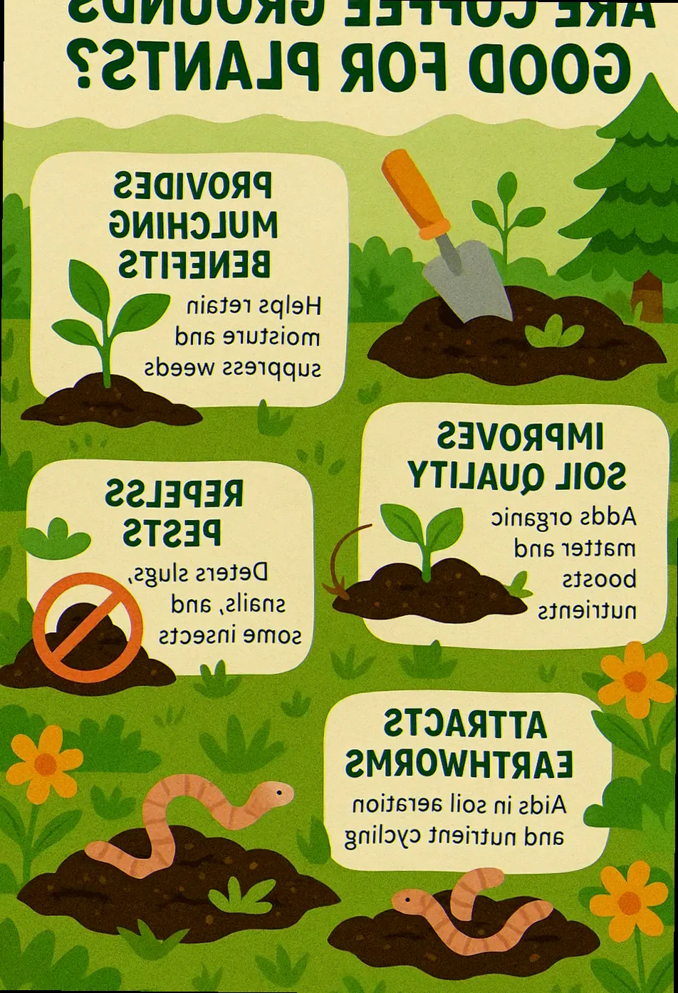 benefits of coffee grounds in soil