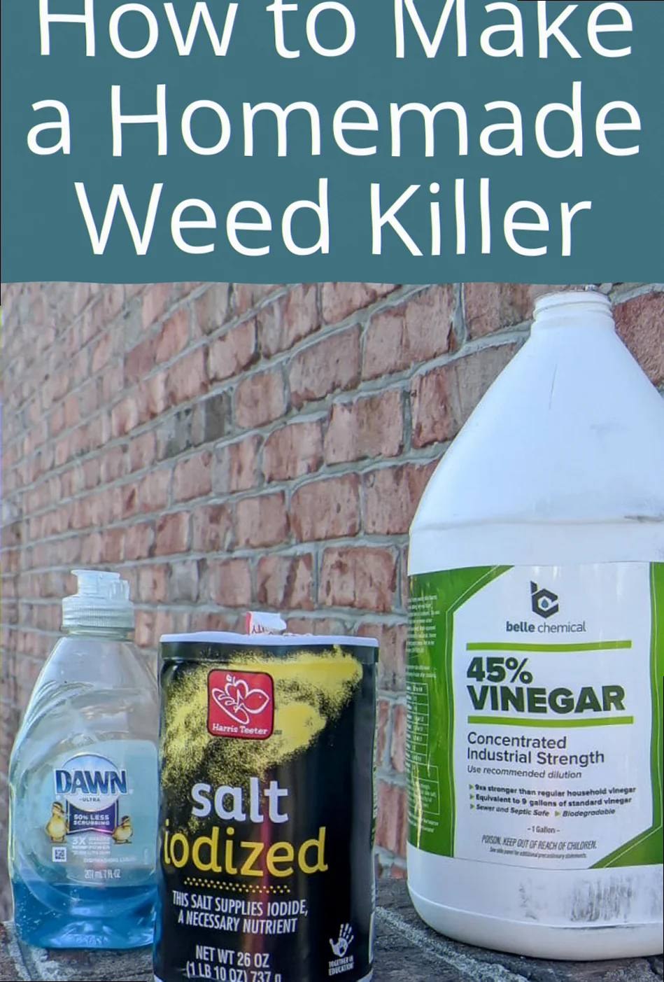homemade weed killer that actually works